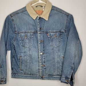 Levi's Standard Trucker XL sherpa Lined Denim Jacket